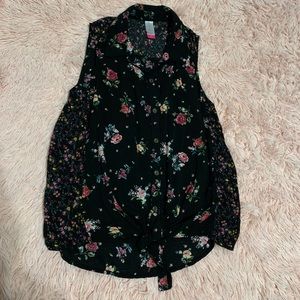 no boundaries floral top